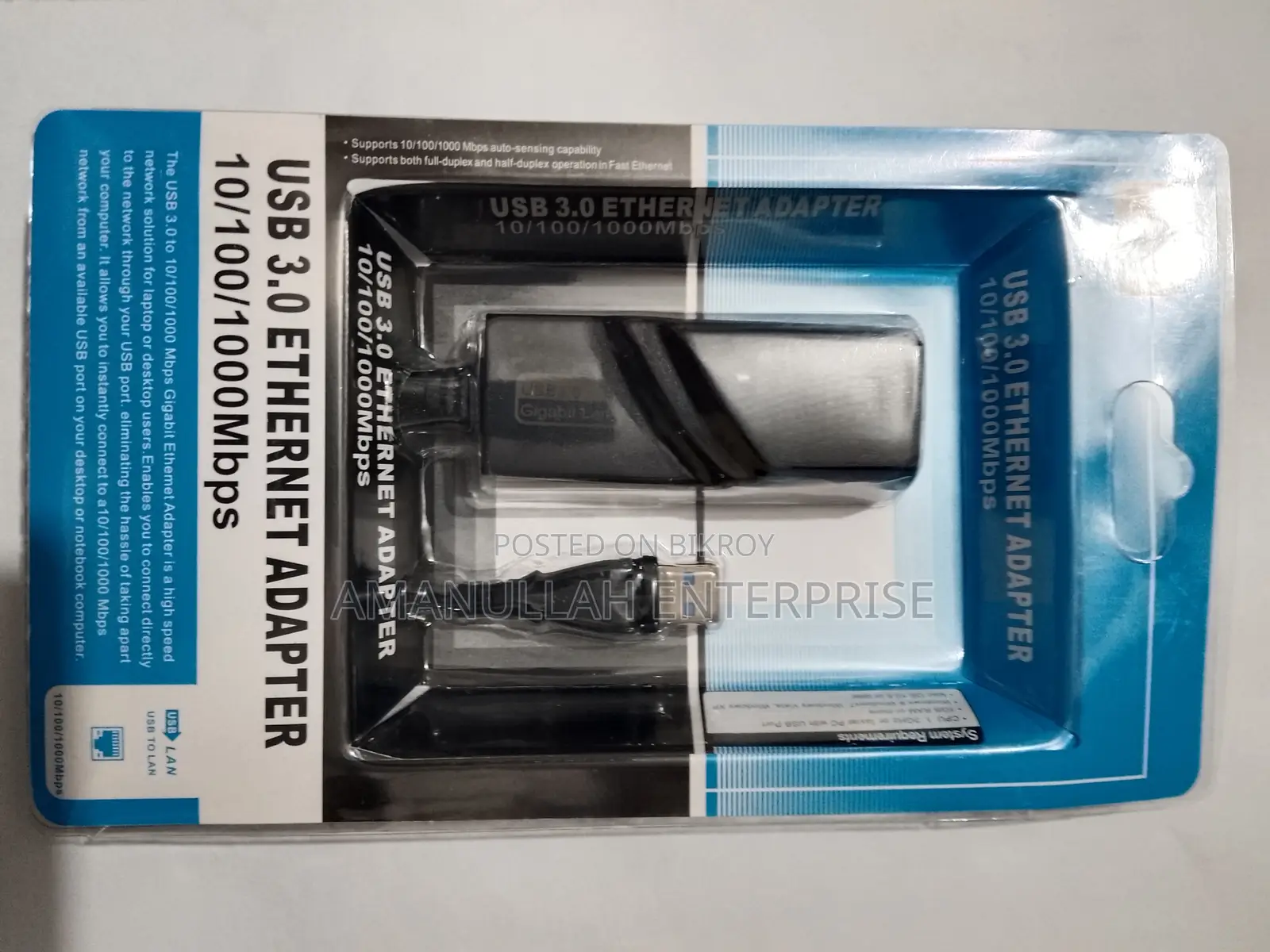 Usb 3.0 to Gigabit Ethernet Adapter | 1000mbps Rj45 Lan Card
