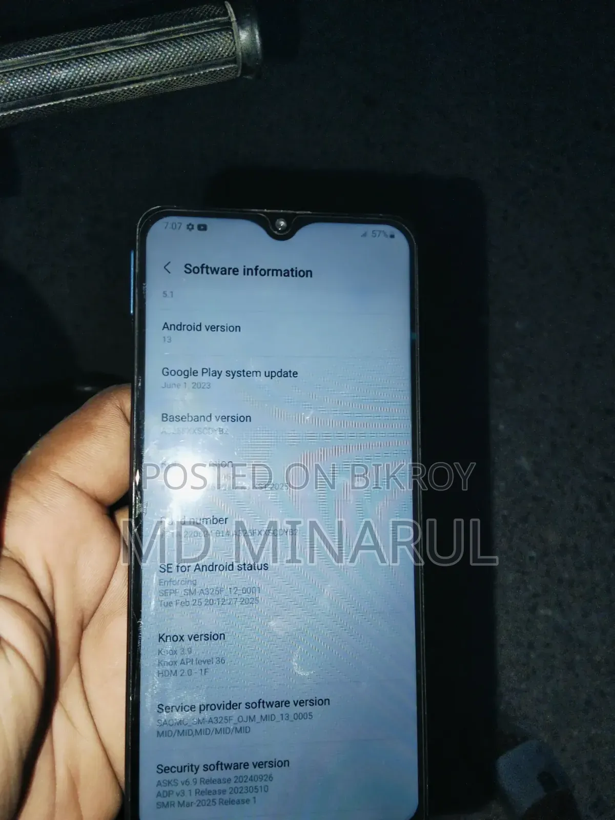 স্যামসাং গ্যালাক্সি এ৩২ ১২৮ জিবি কালো
