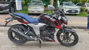New TVS Apache RTR 160 4V 2022 Black