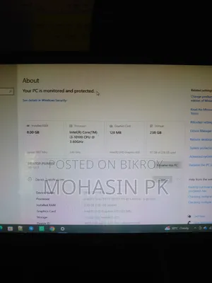 ডেস্কটপ কম্পিউটার এমএসআই ৮জিবি ইন্টেল কোর আই৩ এসএসডি ২৫৬জিবি
