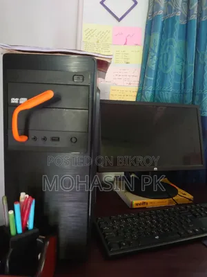 ডেস্কটপ কম্পিউটার এমএসআই ৮জিবি ইন্টেল কোর আই৩ এসএসডি ২৫৬জিবি