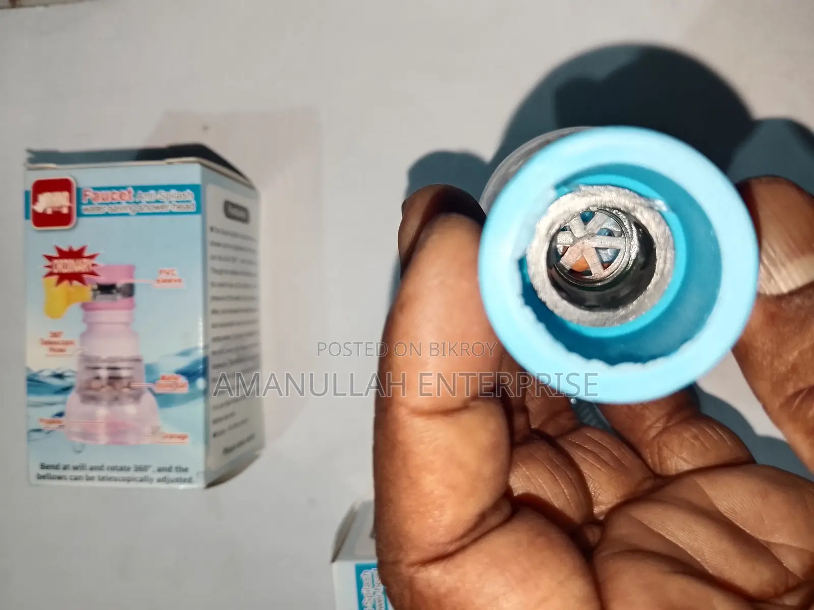 360° Anti-splash Faucet Extender | Water-saving Filter Head.