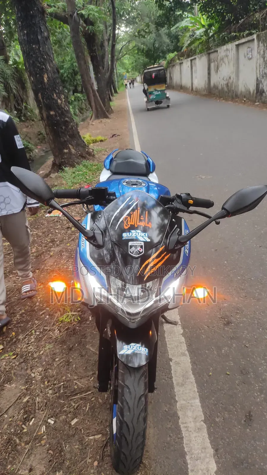 Suzuki Gixxer SF FI 2024 Blue