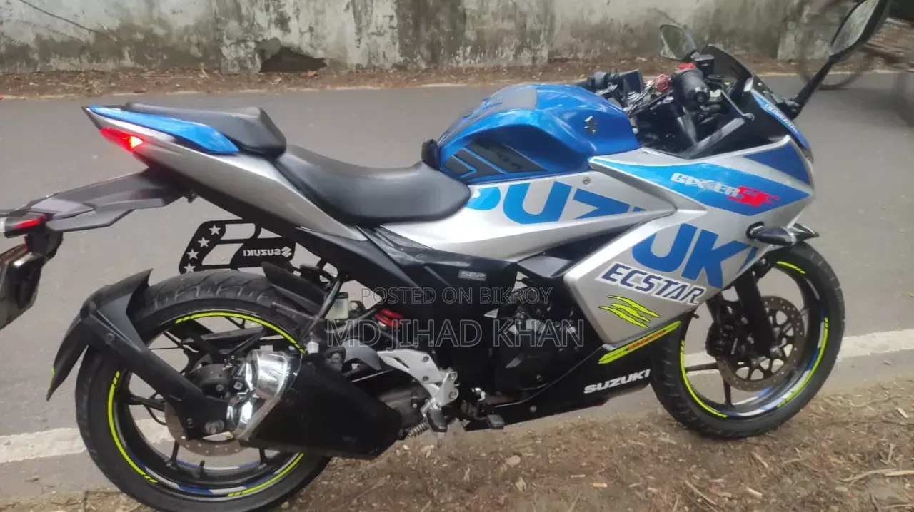 Suzuki Gixxer SF FI 2024 Blue