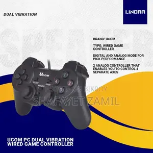 Ucom 704 PC Wired Game Controller