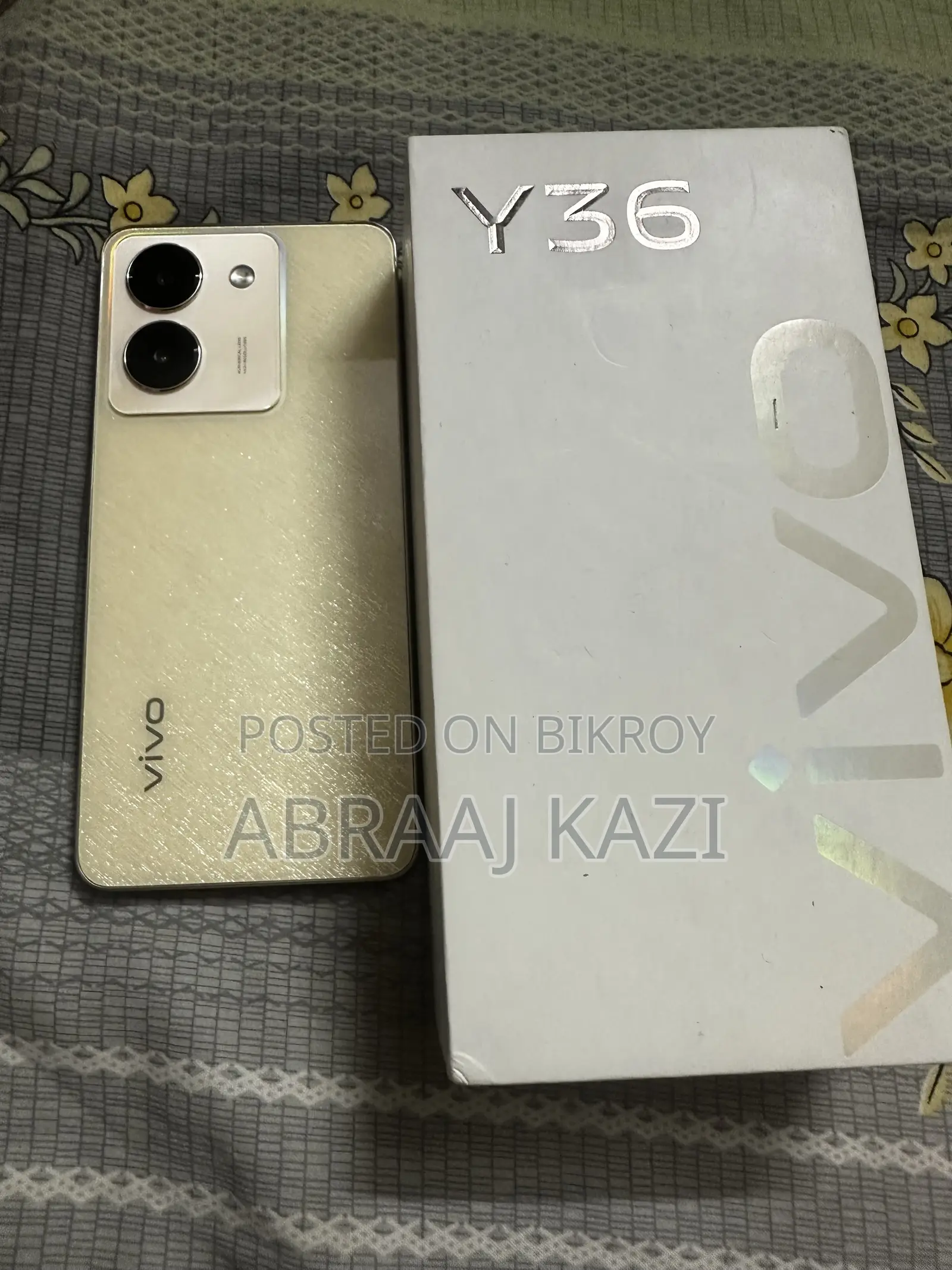 Vivo Y36 128 GB Rose Gold