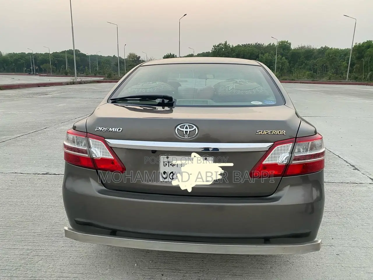 Toyota Premio 1.5 Front Wheel Drive 2008 Gray