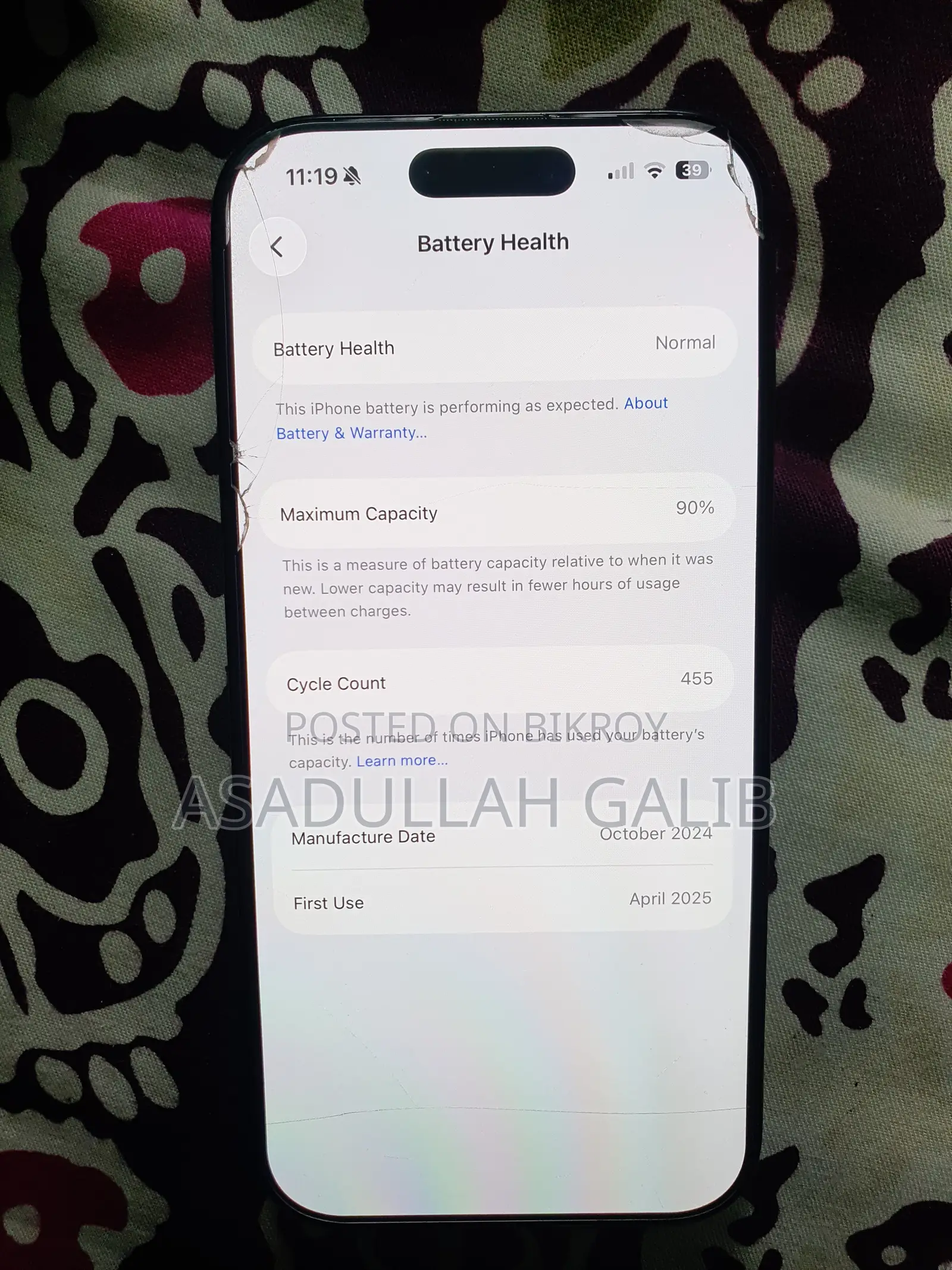 Apple iPhone 16 Pro 256 GB Black