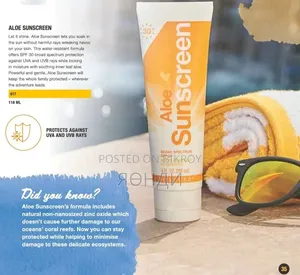 Forever Aloe Sunscreen