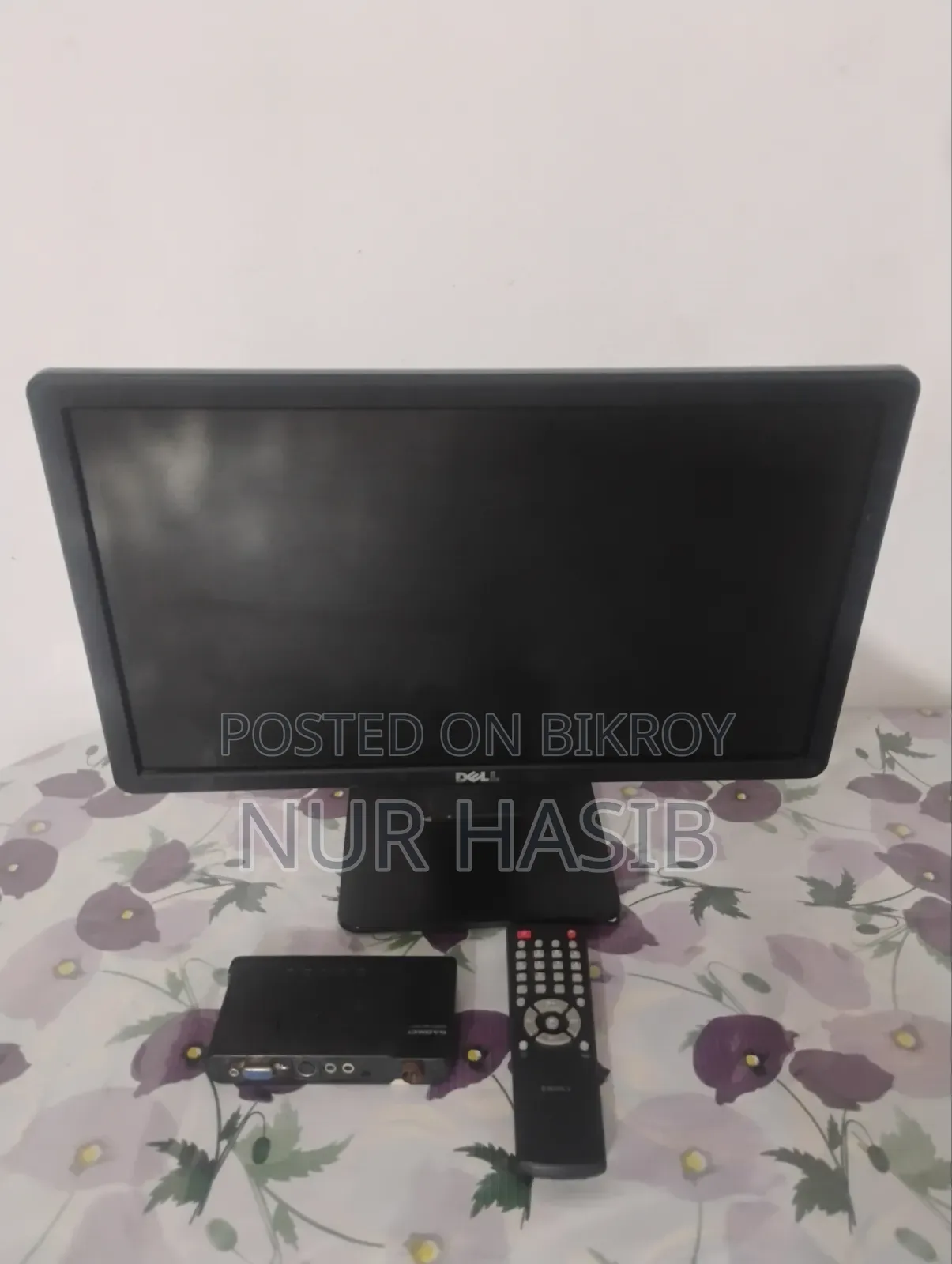 ১৯" ডেল মনিটর + টিভি কার্ড