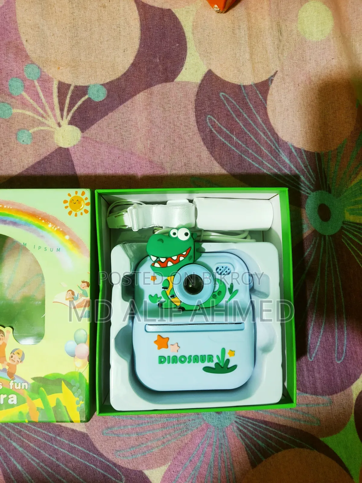Mini Instant Print Camera, Dual Camera Video
