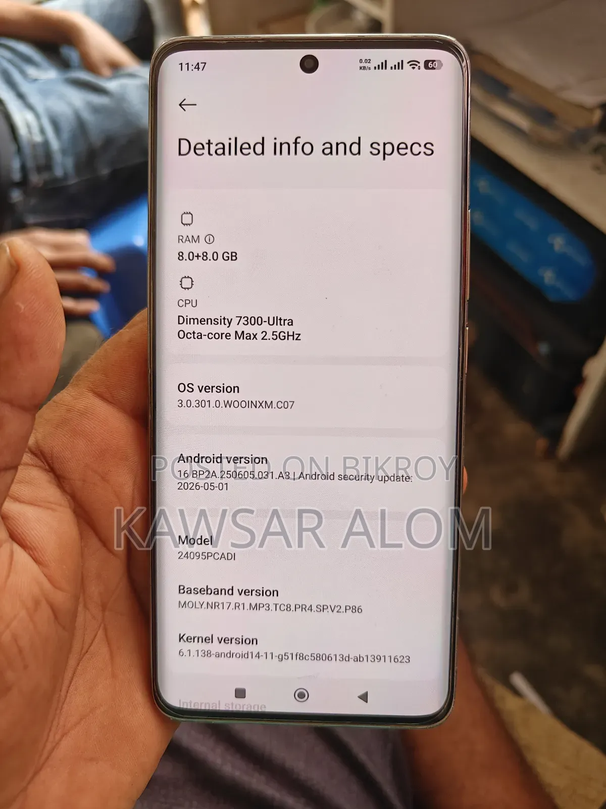 New Xiaomi Poco X7 128 GB White