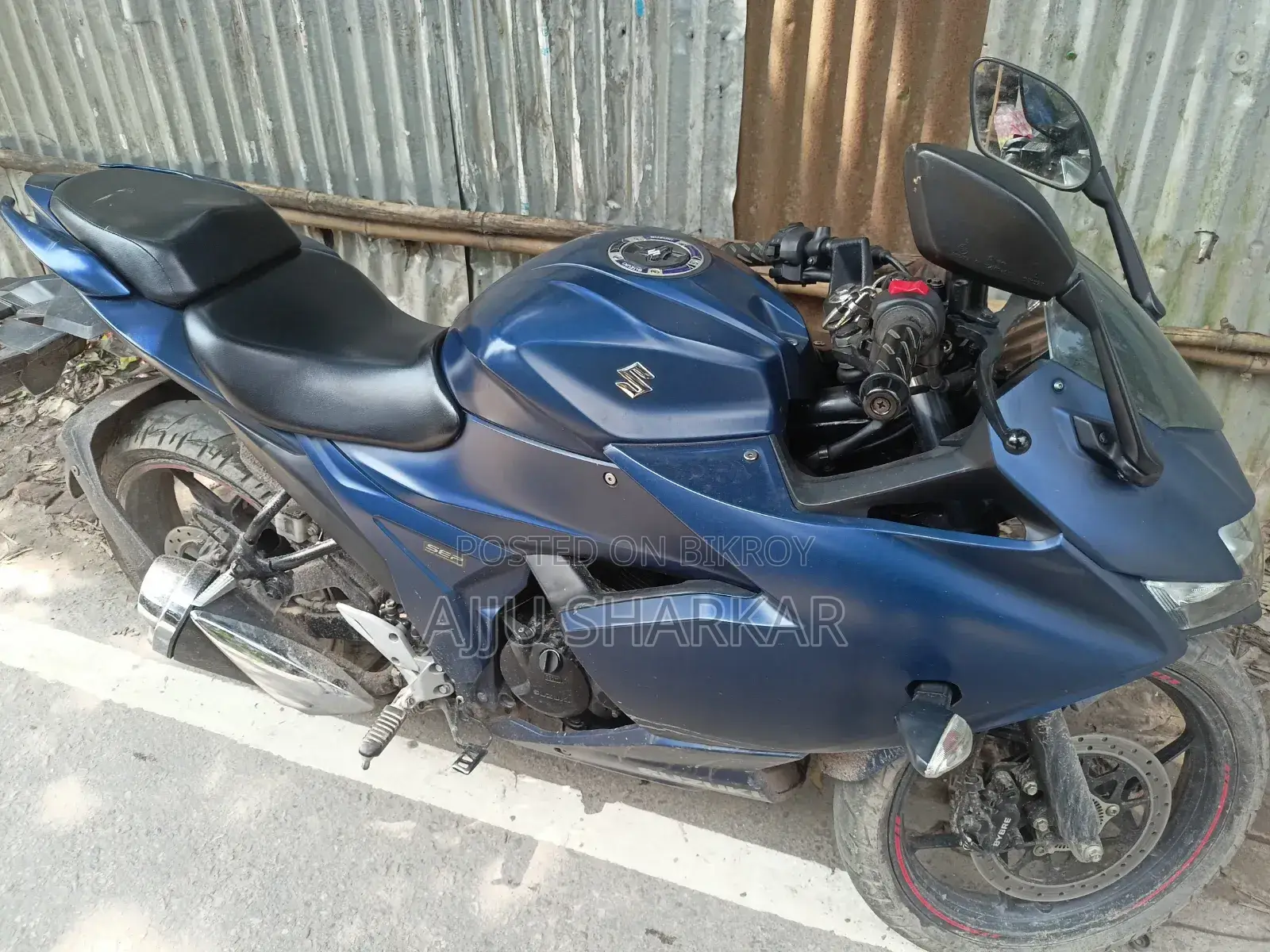 Suzuki Gixxer Fi ABS 2023 Blue