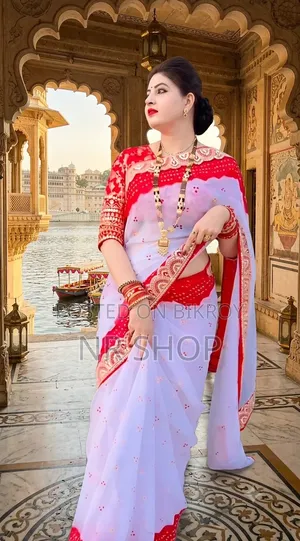 Premium Butter Georgette Sequence Saree