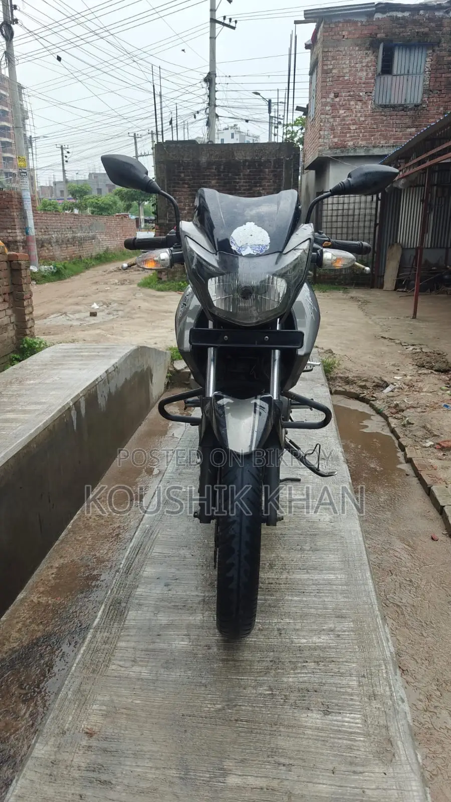 TVS Apache 180 RTR 2016 Gray