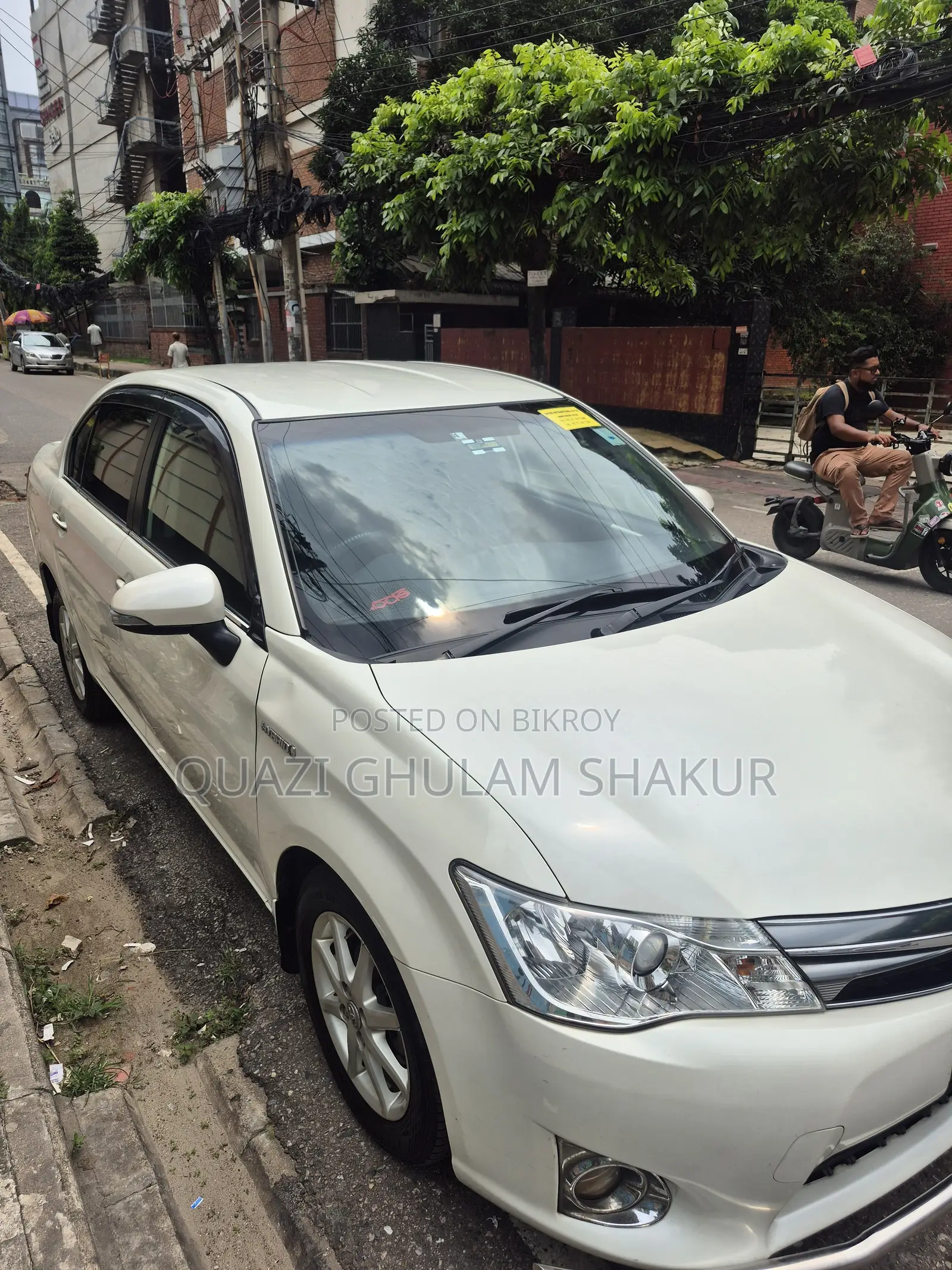 Toyota Axio 1.5 Hybrid G 2WD 2014 Pearl