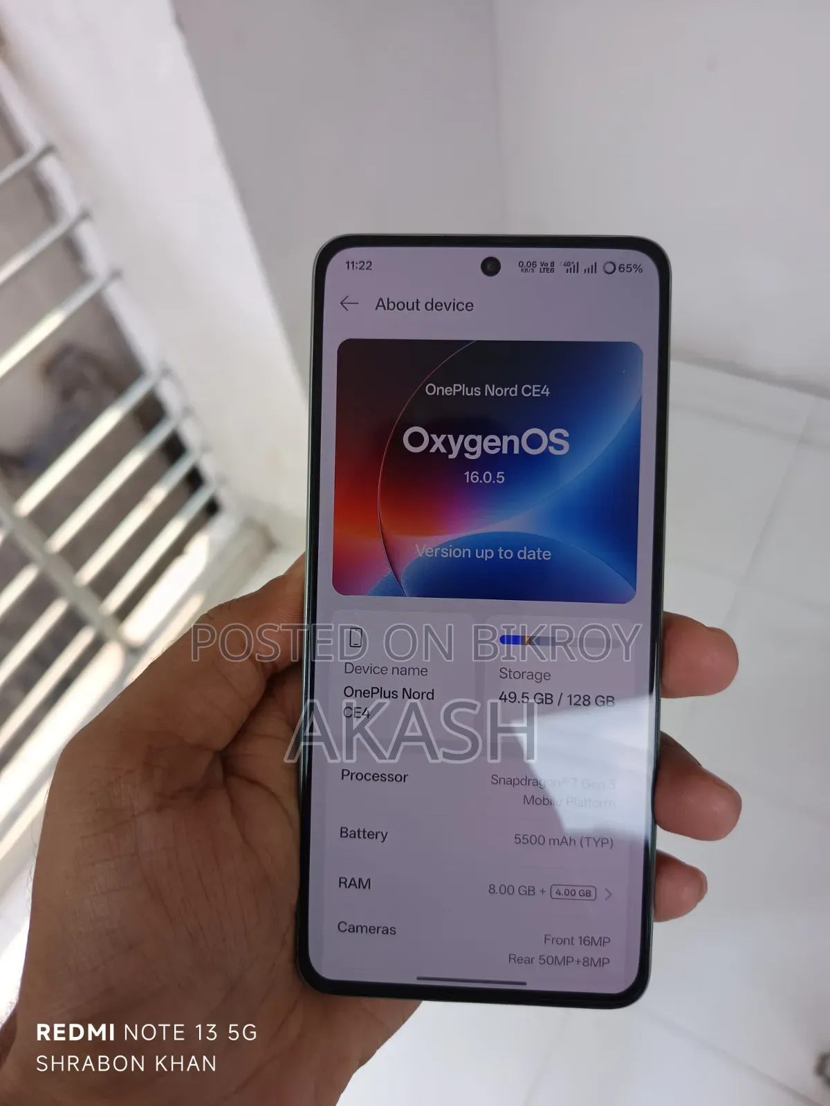 OnePlus Nord CE4 128 GB Green