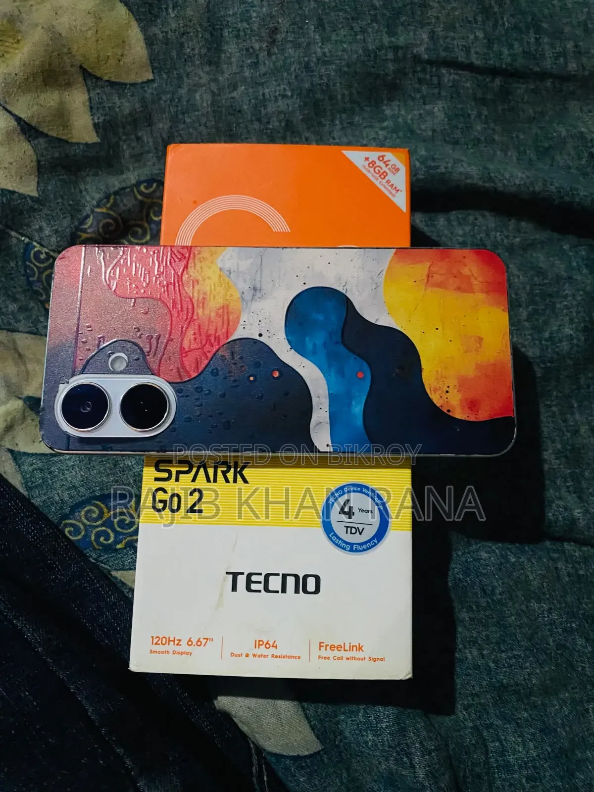 Tecno Spark Go 64 GB Silver