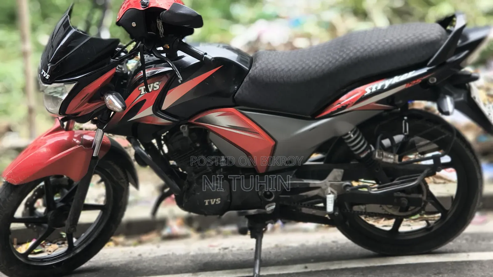 TVS Stryker 125 2018 Red