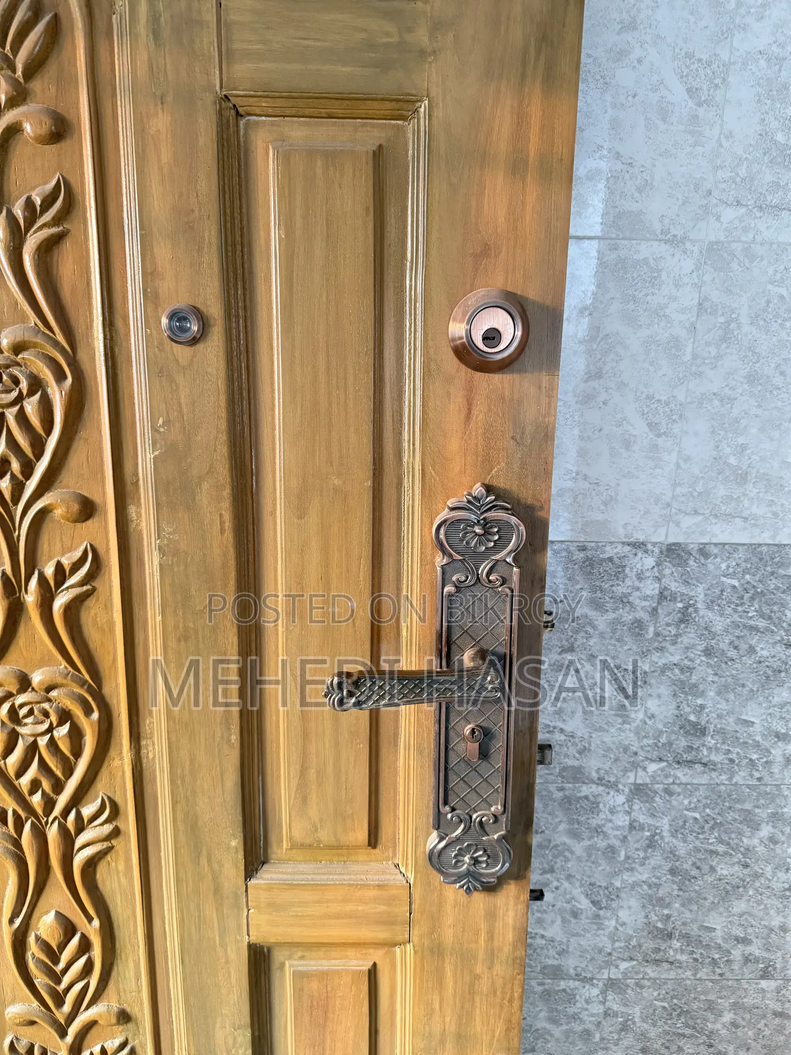 Teak Wood Main Door