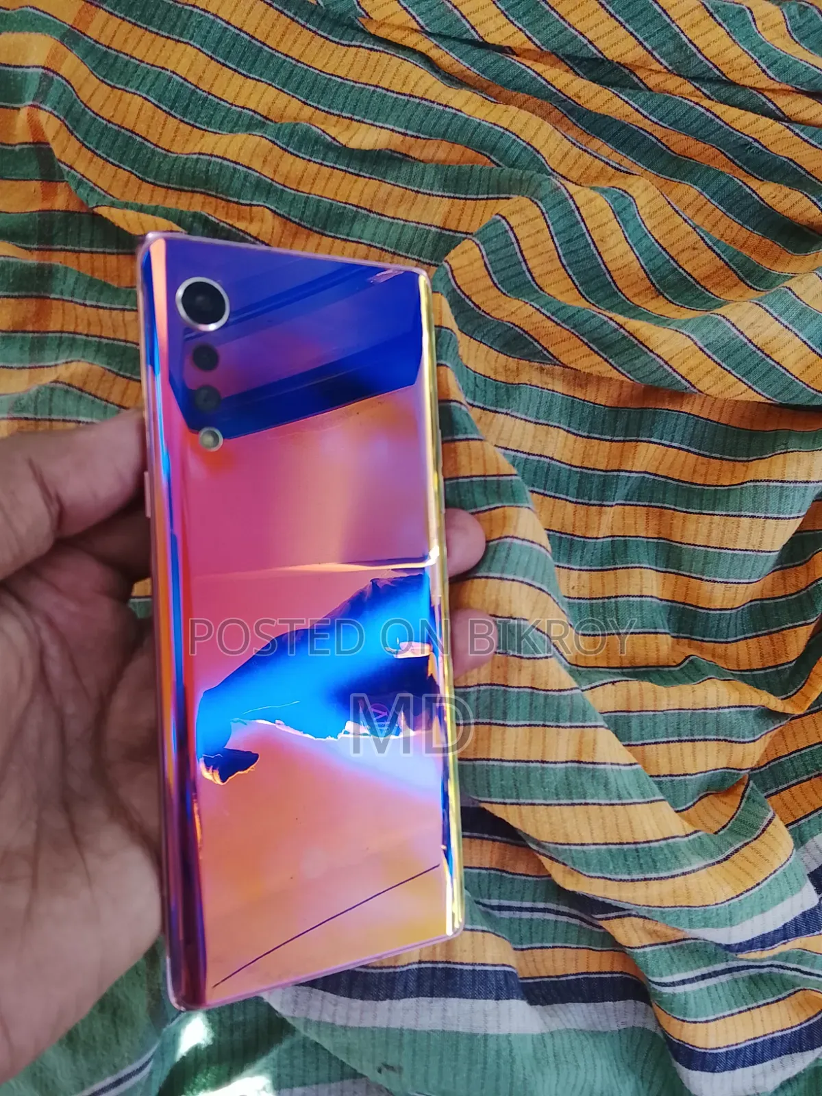 LG Velvet 5G 128 GB Purple