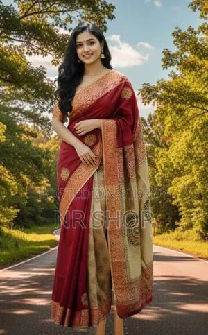 Traditional Dupion Silk Saree