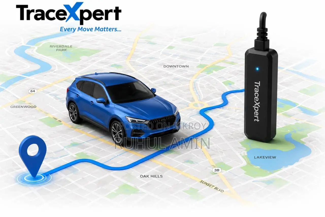 GPS Vehicle Tracking Device | Car, Bus, Truck, Bike | TraceXpert Ltd.