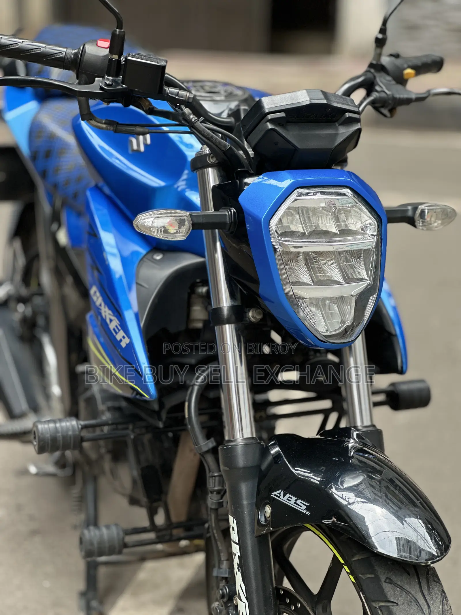 Suzuki Gixxer Fi ABS 2023 Blue