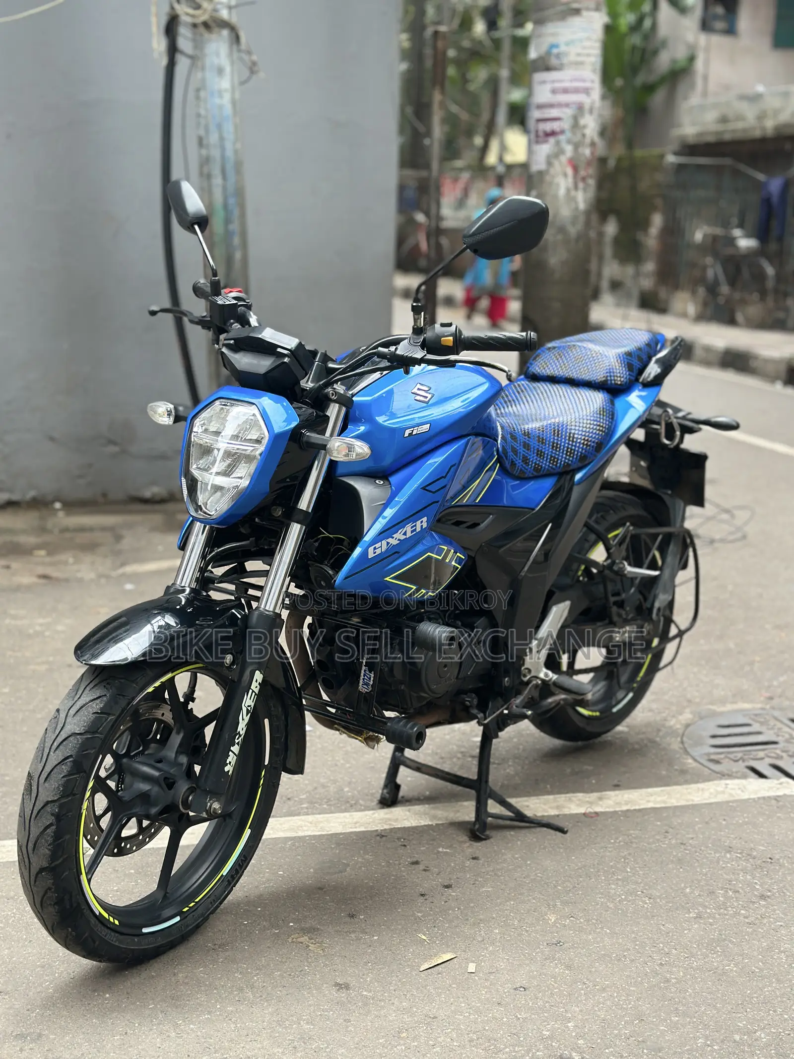 Suzuki Gixxer Fi ABS 2023 Blue