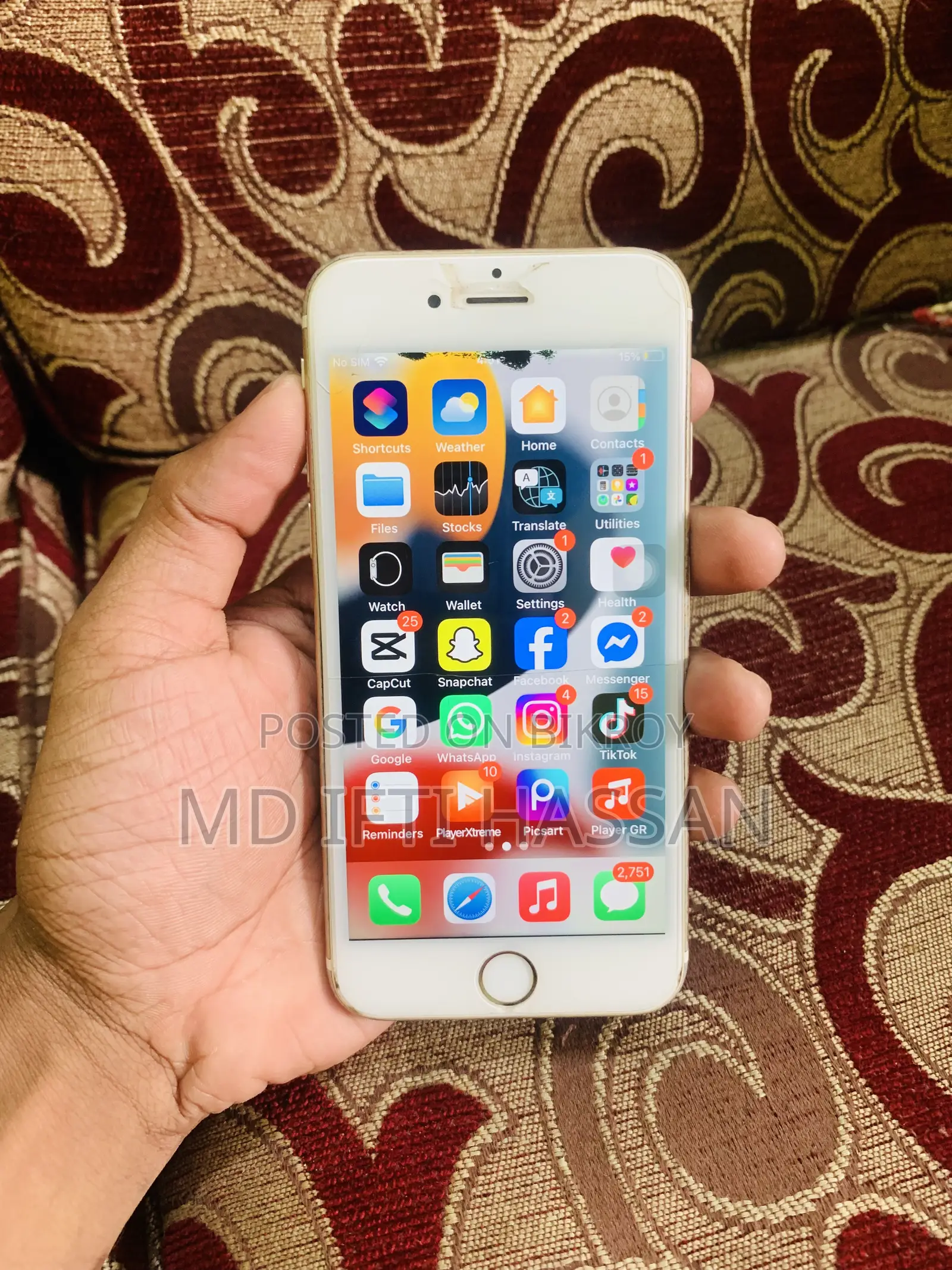 Apple iPhone 6s 64 GB Rose Gold
