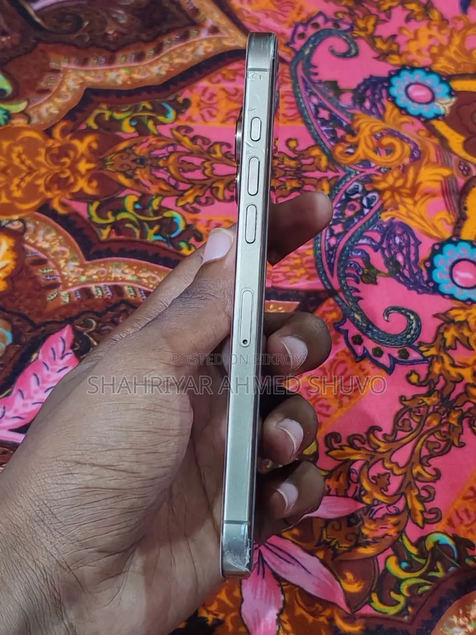 অ্যাপল আইফোন ১৬ প্রো ম্যাক্স ২৫৬ জিবি গোল্ড