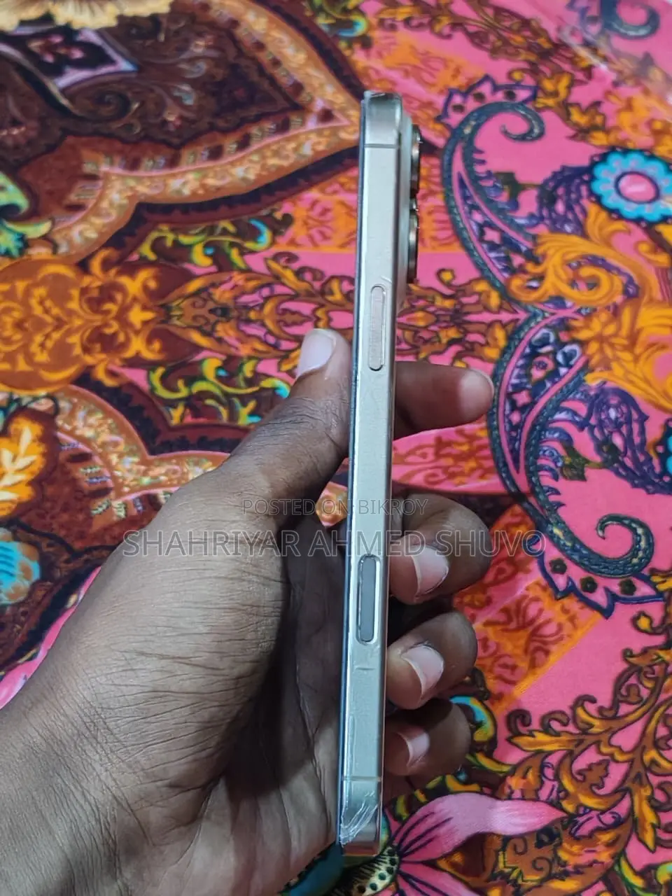 অ্যাপল আইফোন ১৬ প্রো ম্যাক্স ২৫৬ জিবি গোল্ড