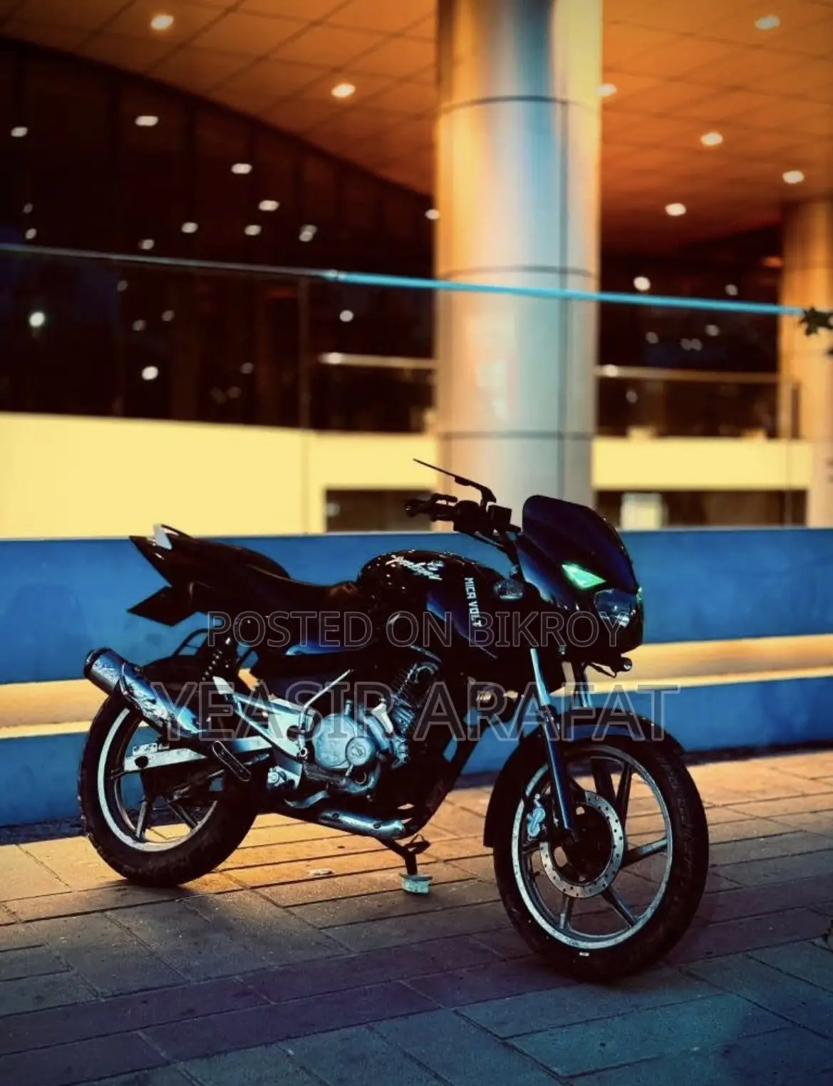 New Bajaj Pulsar 150 2009 Black