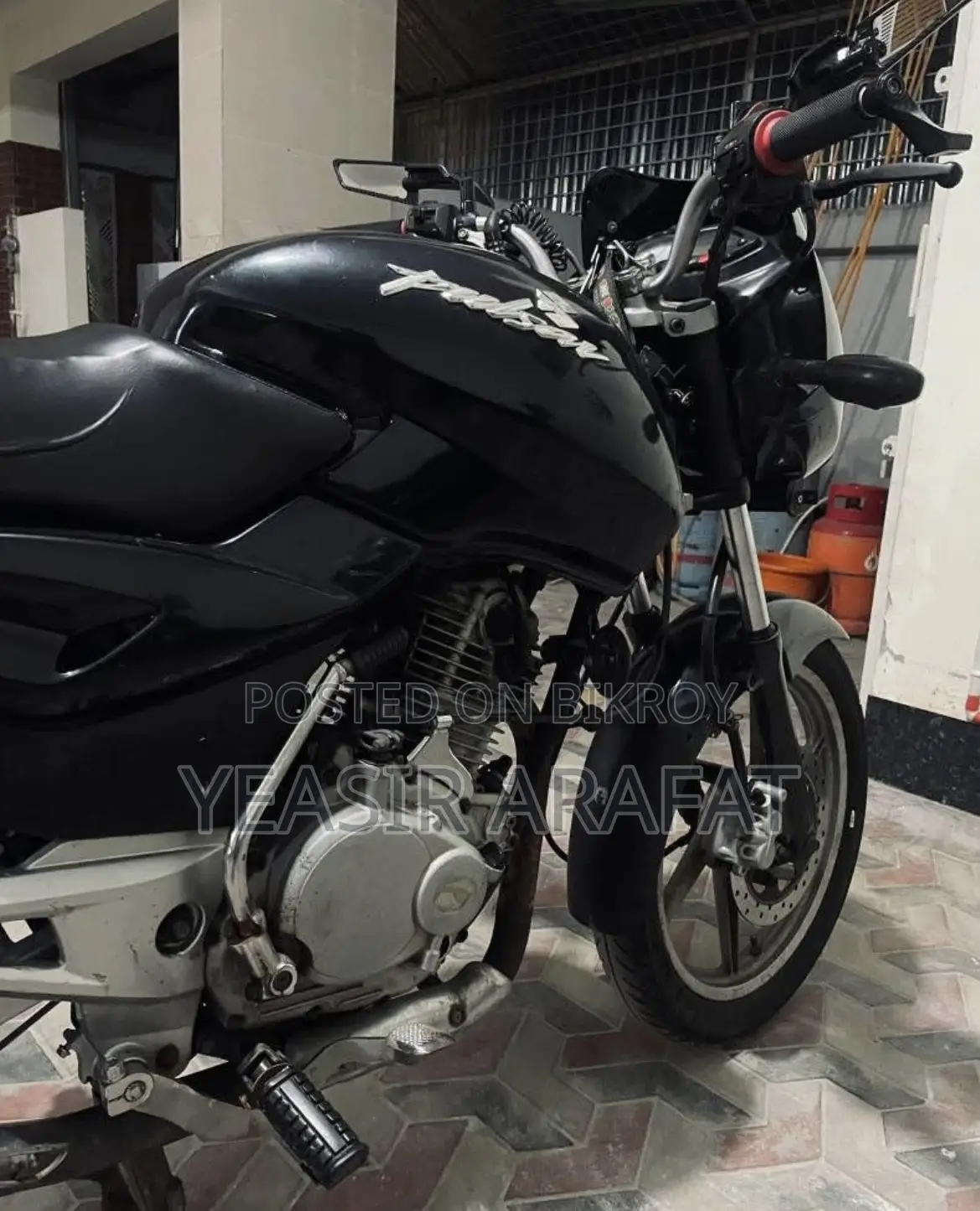 New Bajaj Pulsar 150 2009 Black