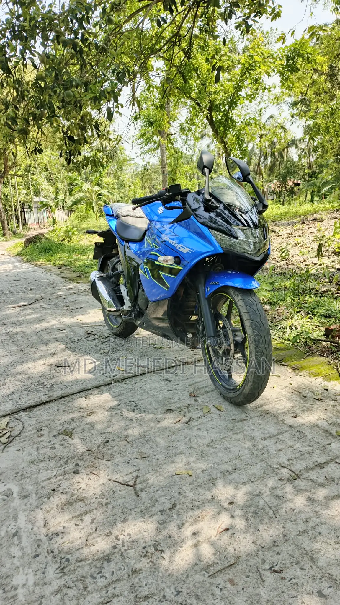 Suzuki Gixxer SF 2023 Blue