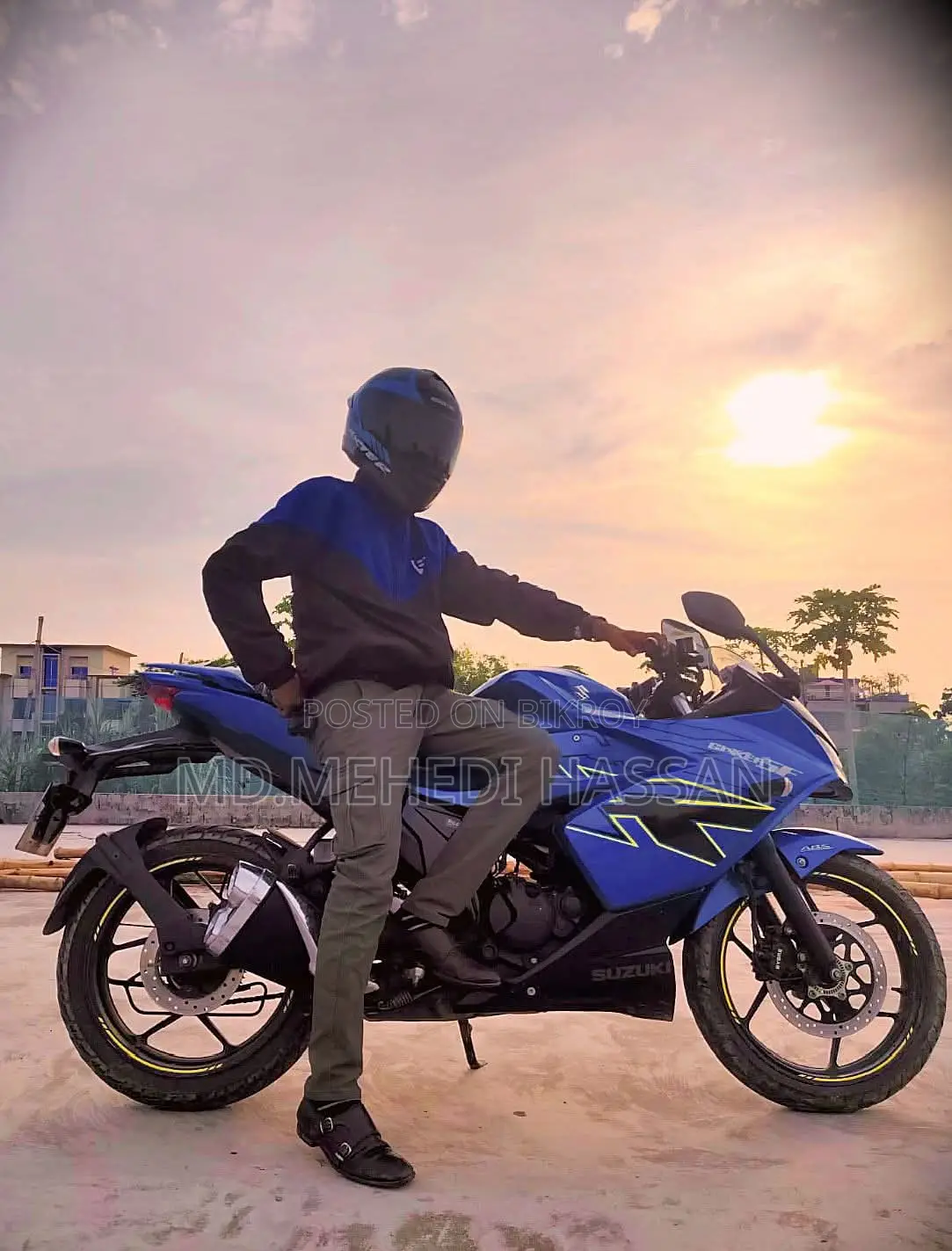 Suzuki Gixxer SF 2023 Blue