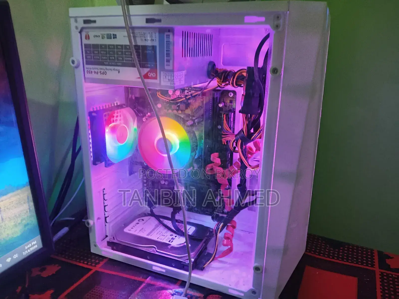 New Desktop Computer Gigabyte 8GB Intel Core i5 HDD+SSD 640GB