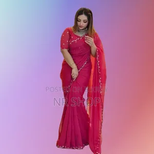 Premium Semi-Muslin Saree (with Blouse Piece)