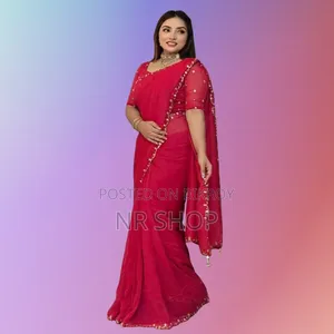 Premium Semi-Muslin Saree (with Blouse Piece)