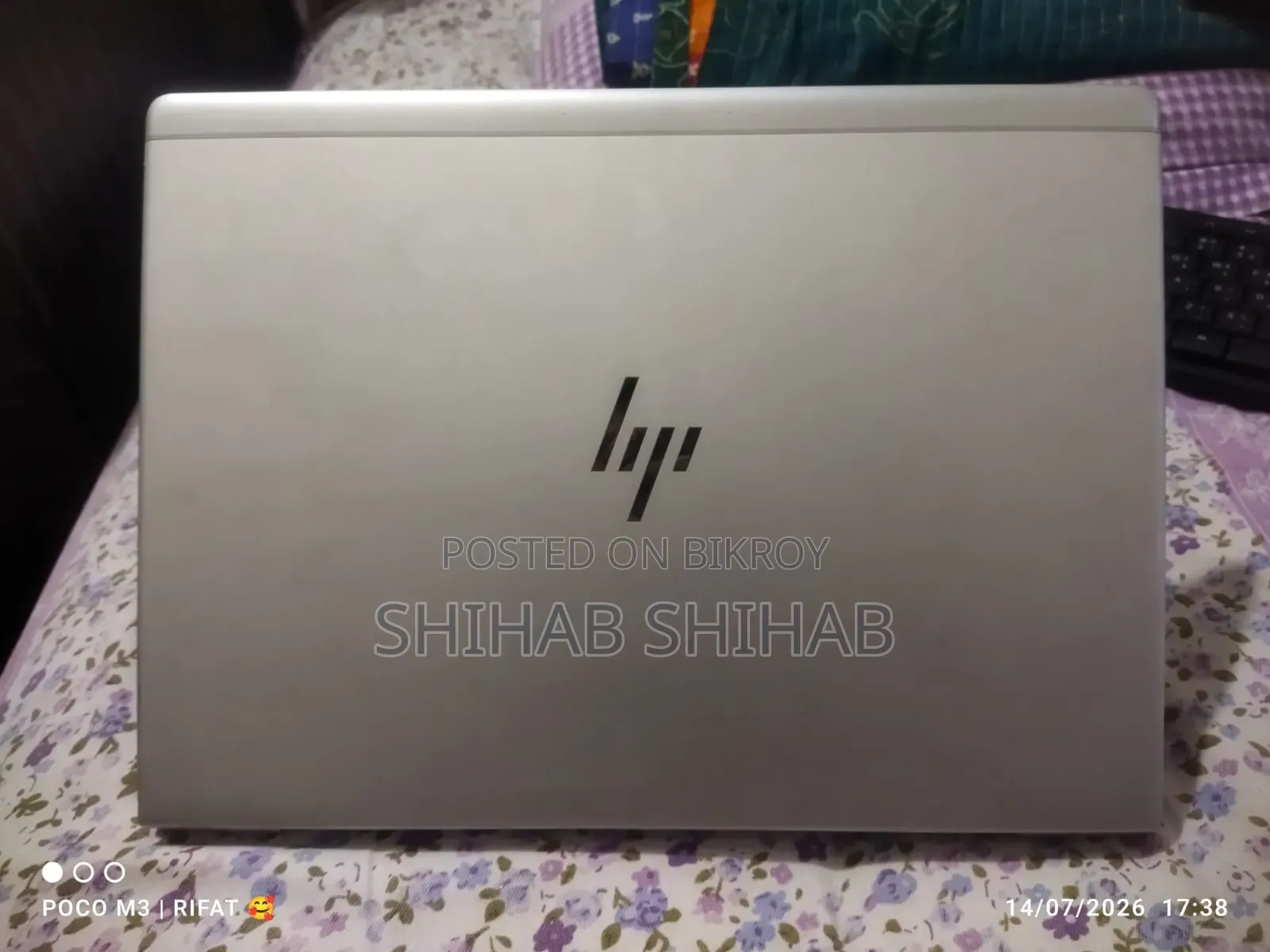 ল্যাপটপ এইচপি এলিটবুক ৮৪০ জি৬ ৮জিবি ইন্টেল কোর আই৫ এসএসডি ২৫৬জিবি