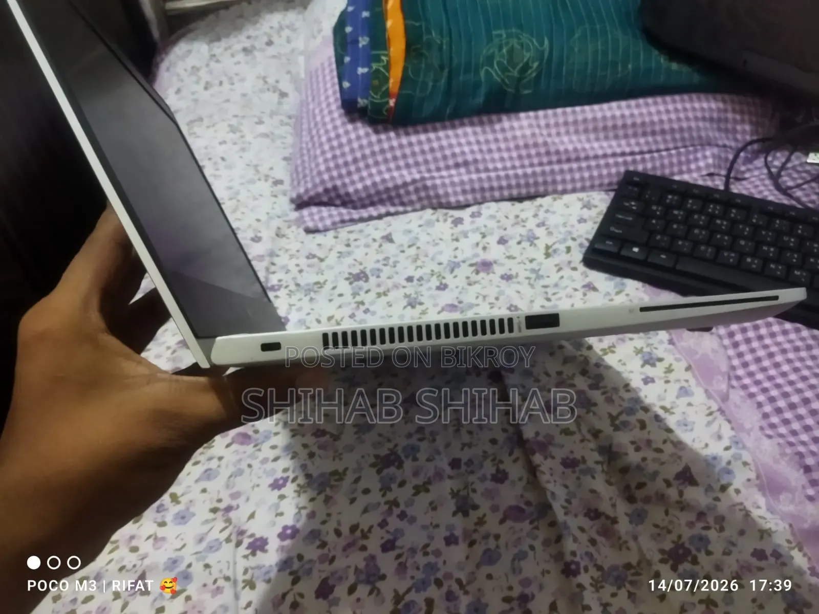 ল্যাপটপ এইচপি এলিটবুক ৮৪০ জি৬ ৮জিবি ইন্টেল কোর আই৫ এসএসডি ২৫৬জিবি