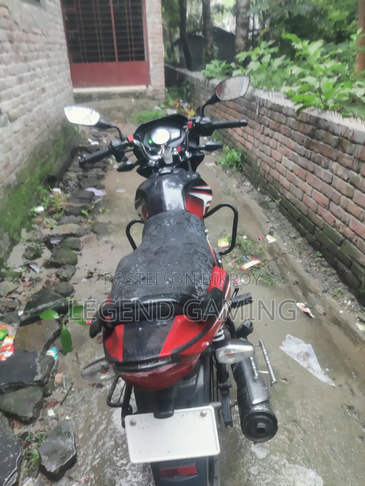 New TVS Metro 2022 Red