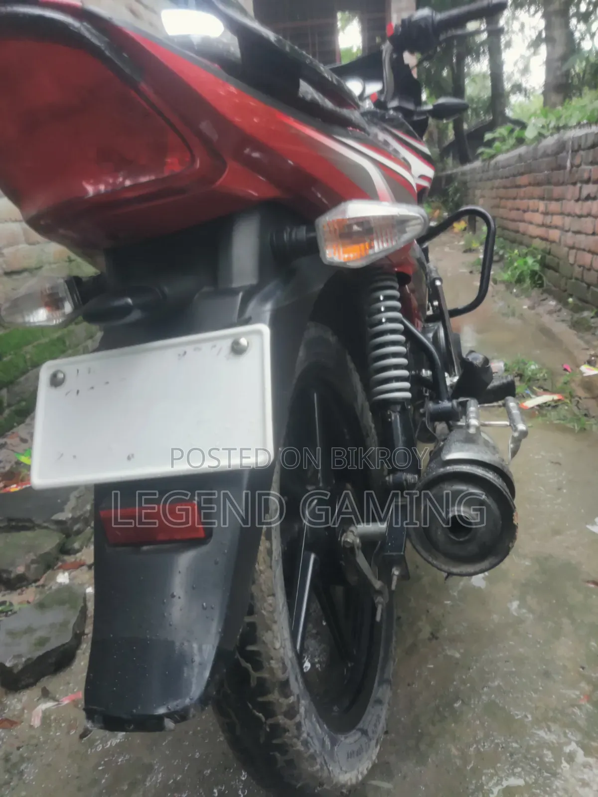 New TVS Metro 2022 Red