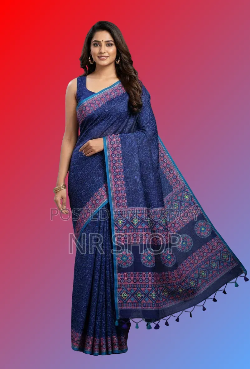 Premium Tangail Silk Boutique Saree (with running blouse piece)