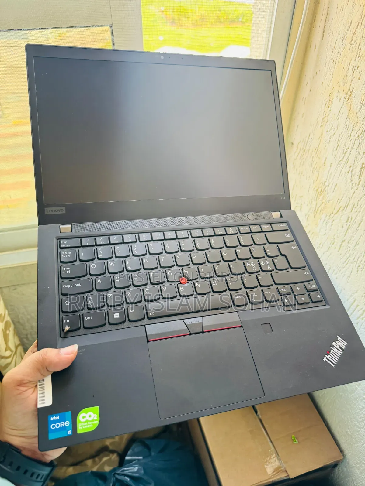 Laptop Lenovo ThinkPad T14 G2 16GB Intel Core I5 SSD 256GB