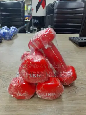 Vinyl Dumbbell 1kg Pair ( 2pcs )