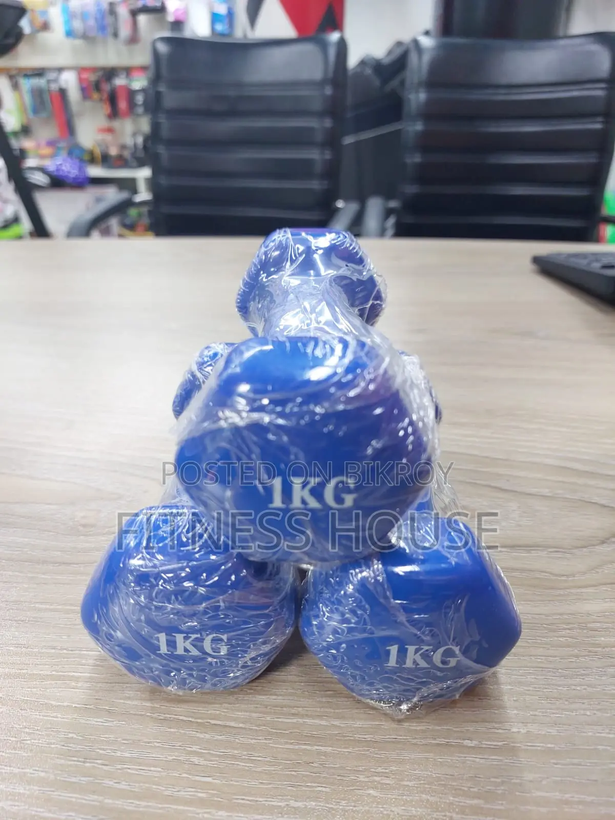 Vinyl Dumbbell 1kg Pair ( 2pcs )