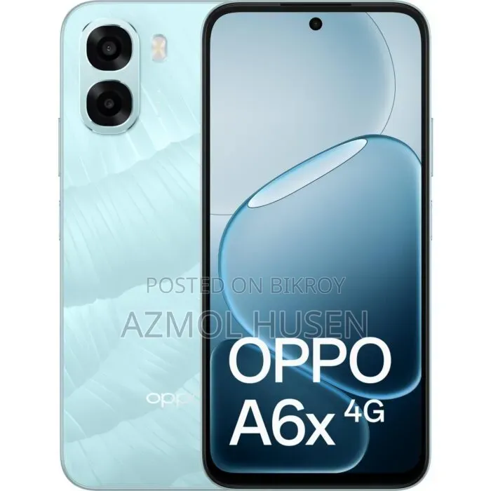 New Oppo A6x 128 GB Green