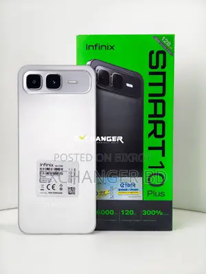 Infinix Smart 10 Plus 128 GB Silver