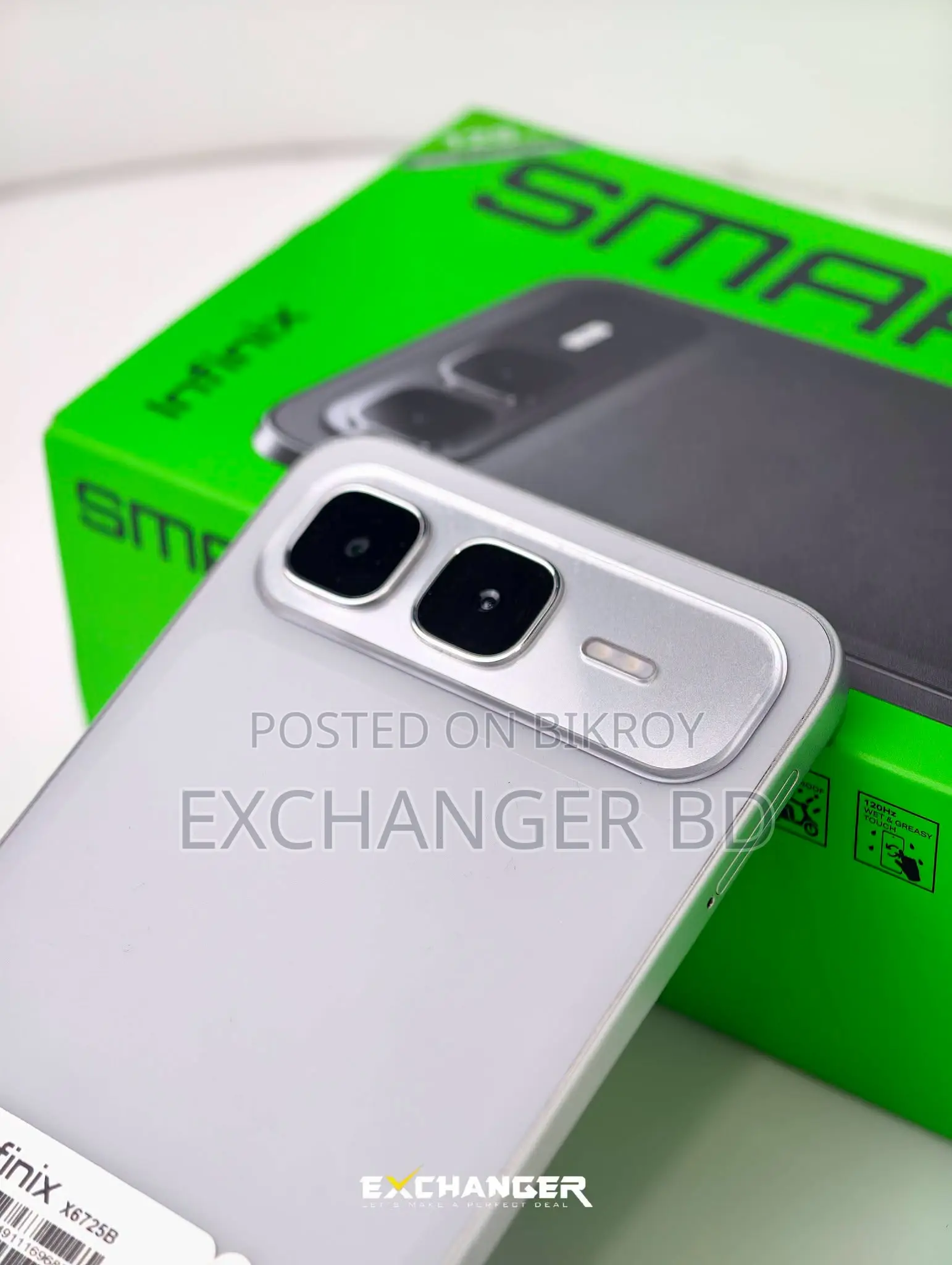 Infinix Smart 10 Plus 128 GB Silver